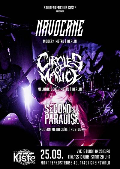NAVOCANE / CIRCLES OF MALICE / SECOND PARADISE
