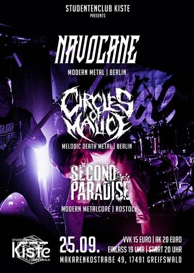 NAVOCANE / CIRCLES OF MALICE / SECOND PARADISE