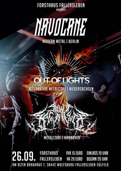 NAVOCANE / OUT OF LIGHTS / SIGN OF SACRILEG