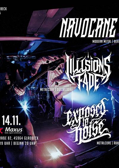 NAVOCANE / ILLUSIONS FADE / EXPOSED TO NOISE